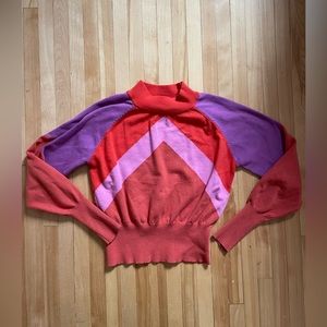 Vintage Balloon Sleeve Sweater